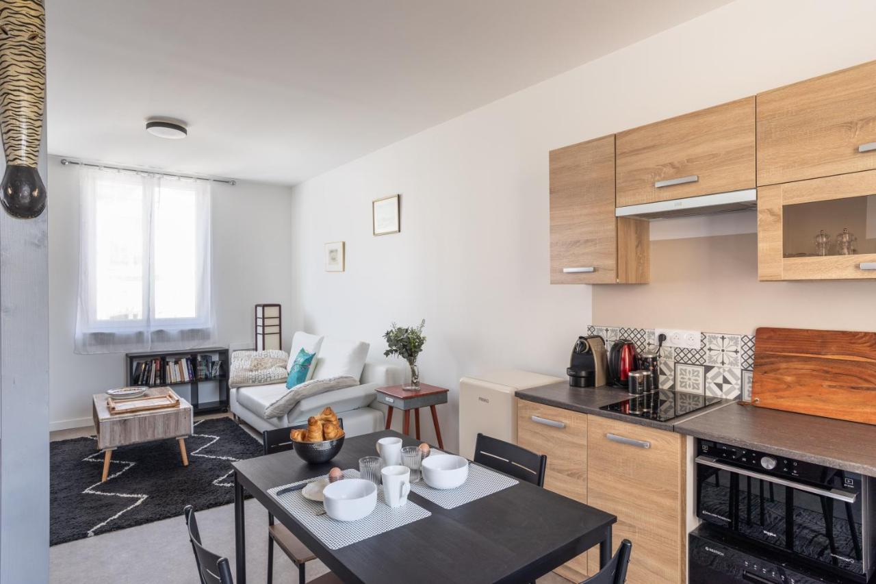 Yokoso - Studio Proche Chu Avec Terrasse Rennes Exteriör bild