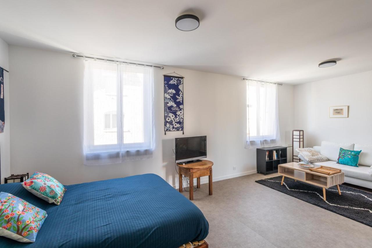 Yokoso - Studio Proche Chu Avec Terrasse Rennes Exteriör bild